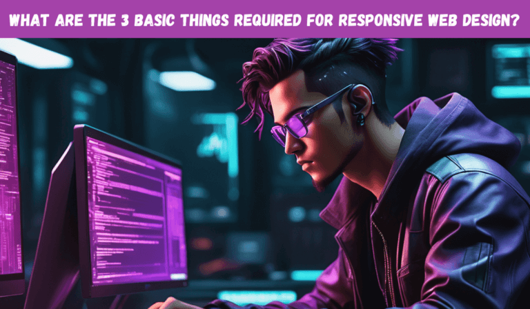 What Are The 3 Basic Things Required For Responsive Web Design?